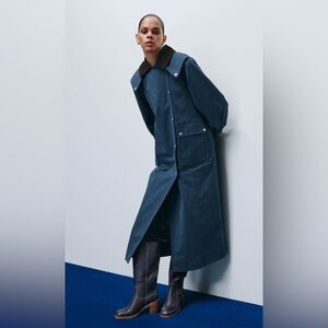 STEVE MADDEN Woodstock Knee High Boots In Navy Leather Size 7.5